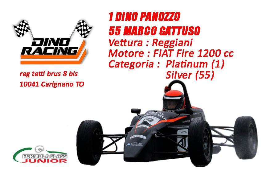 scheda dino racing